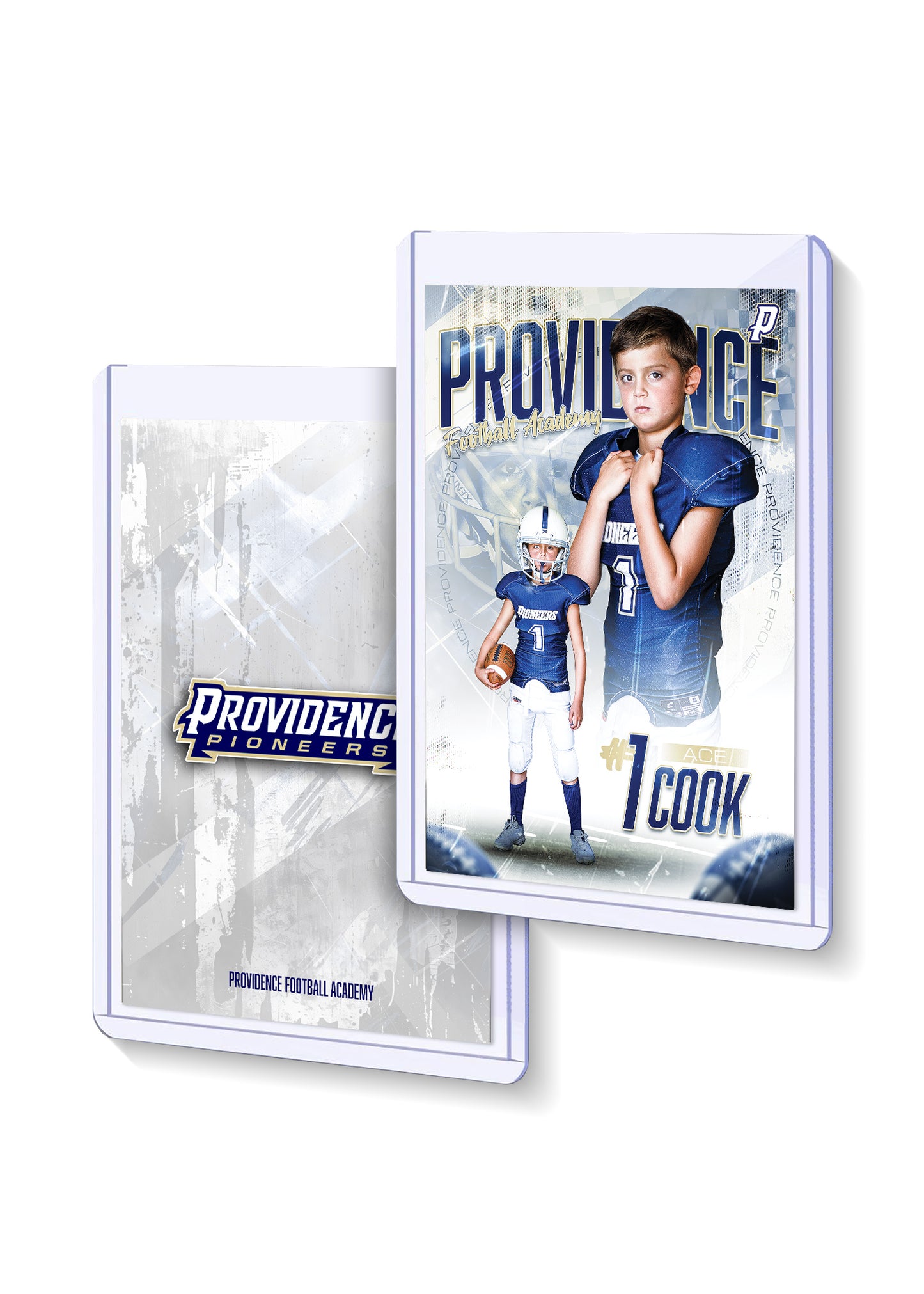 CARD PACKAGE UPGRADE ONLY - Providence Football Academy Photos ππ₯