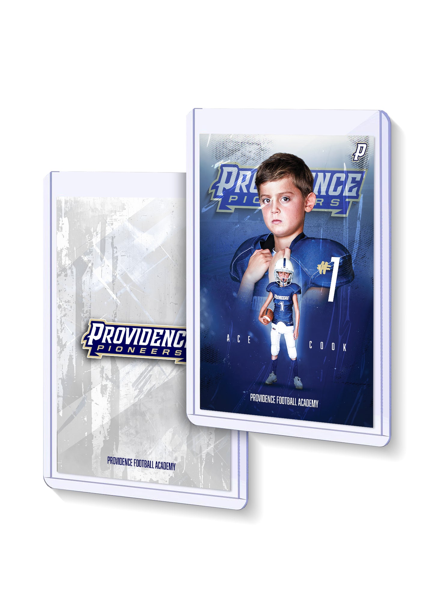 CARD PACKAGE UPGRADE ONLY - Providence Football Academy Photos ππ₯