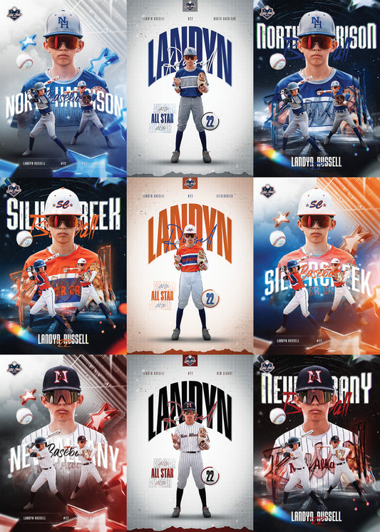 2026 All-Star Graphic - KR Photography ⚾🥎🔥
