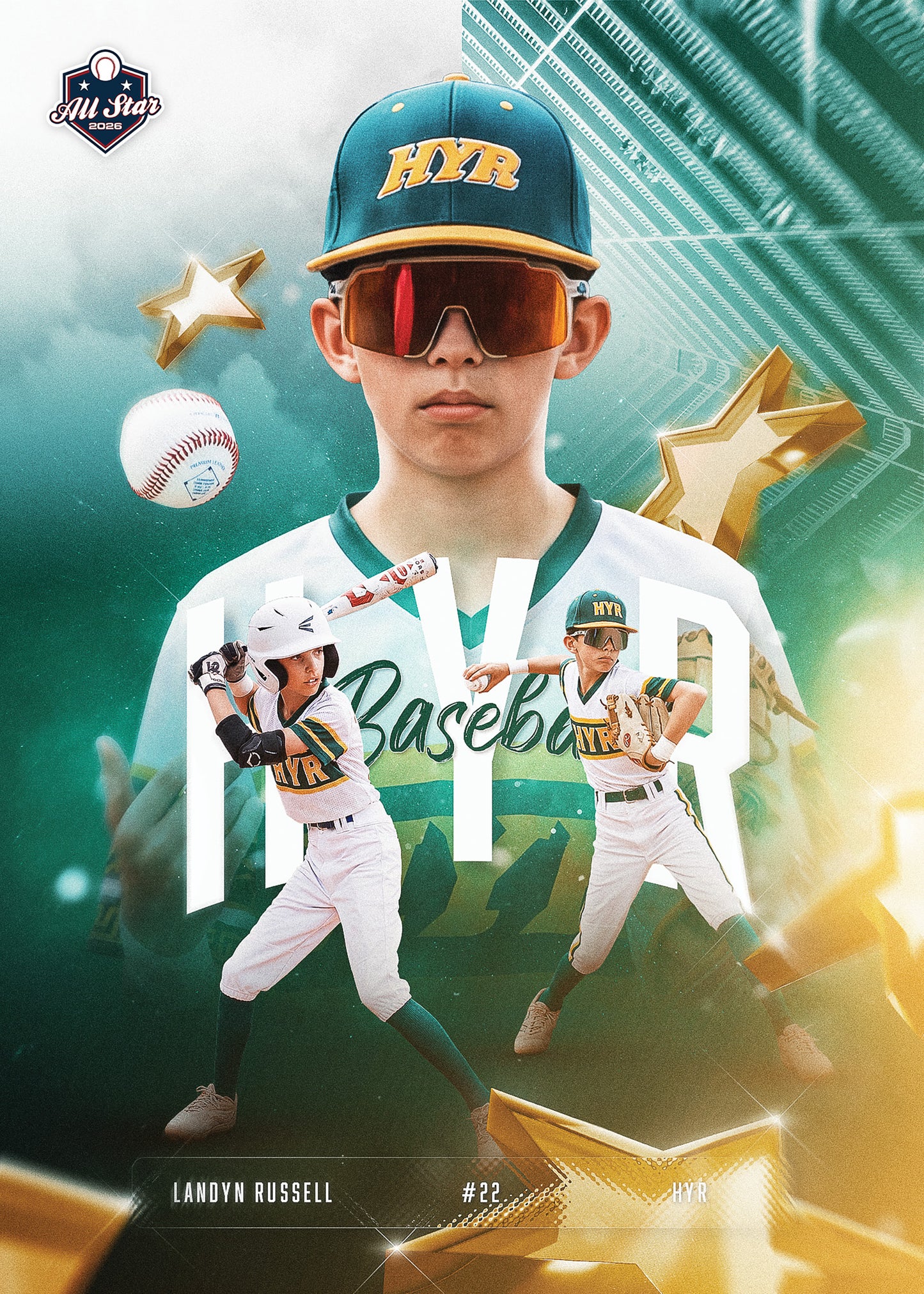 2026 All-Star Graphic - KR Photography ⚾🥎🔥