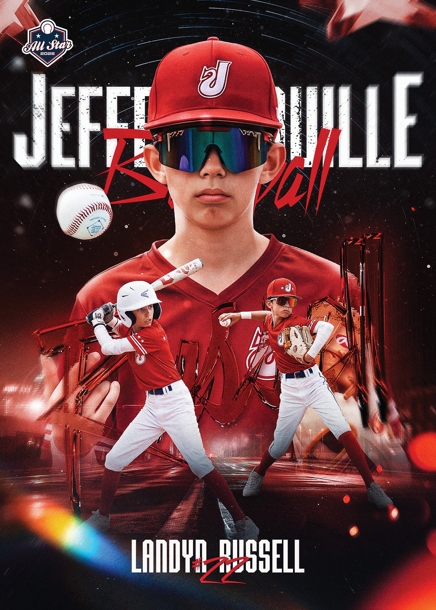 2026 All-Star Graphic - KR Photography ⚾🥎🔥