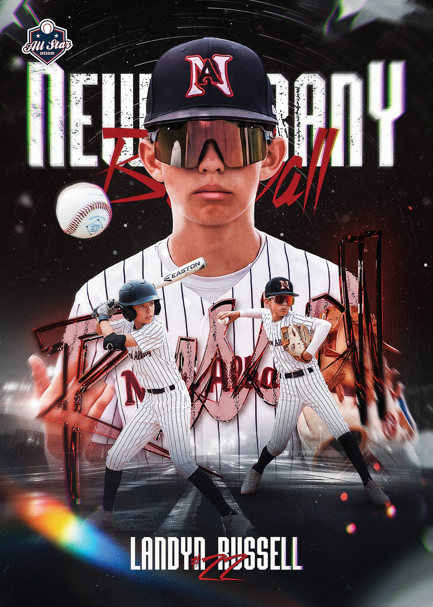 2026 All-Star Graphic - KR Photography ⚾🥎🔥