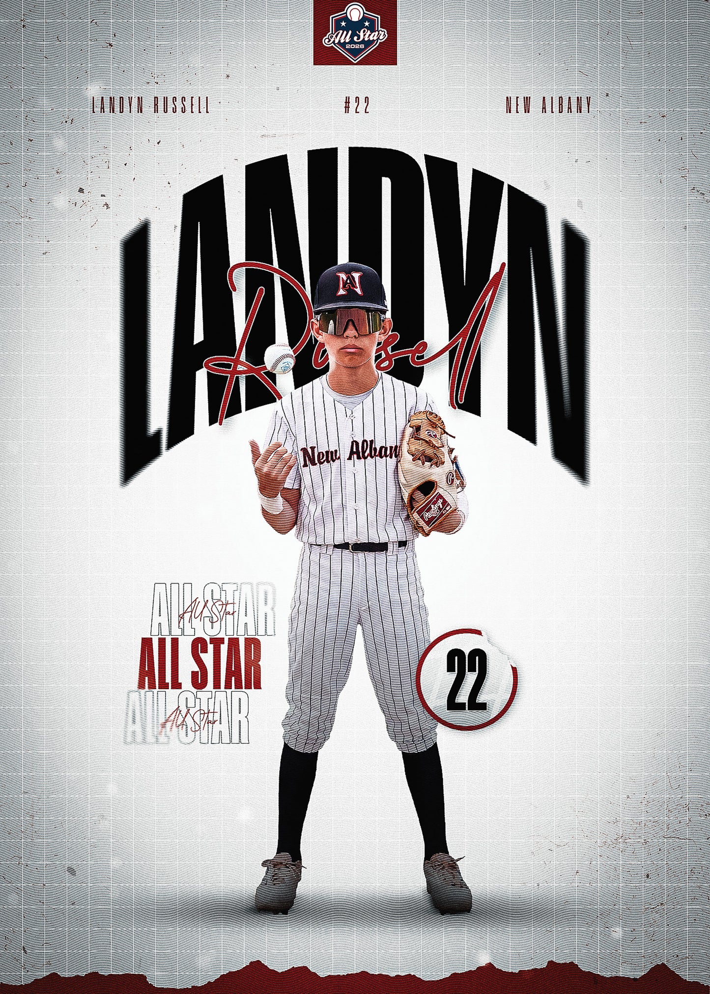 2026 All-Star Graphic - KR Photography ⚾🥎🔥