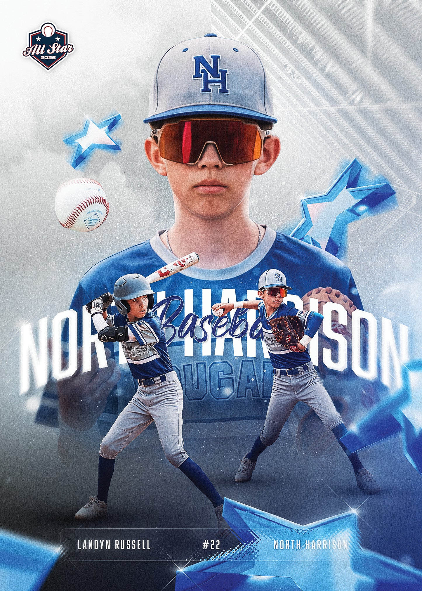 2026 All-Star Graphic - KR Photography ⚾🥎🔥